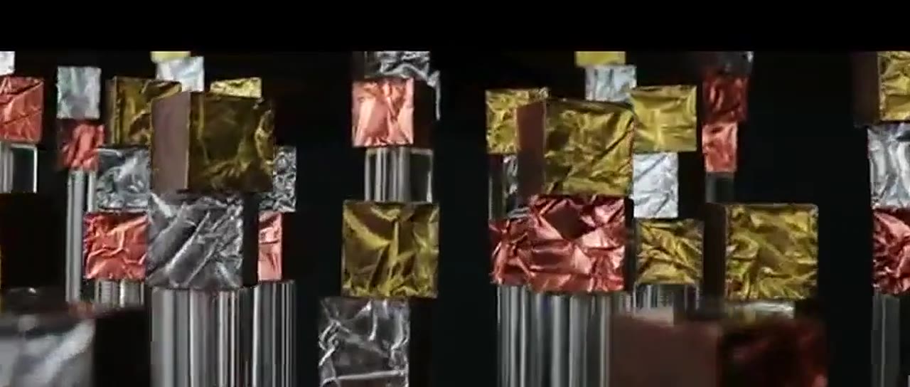 金箔方块光泽